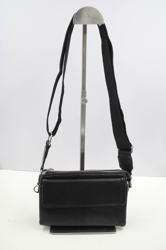 Sacs à bandoulière Maroquinerie Noir Systyle L-6008-35 Efashion Paris