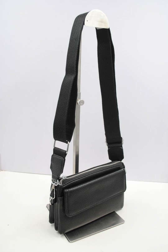 Sacs à bandoulière Maroquinerie Noir Systyle L-6008-35 Efashion Paris