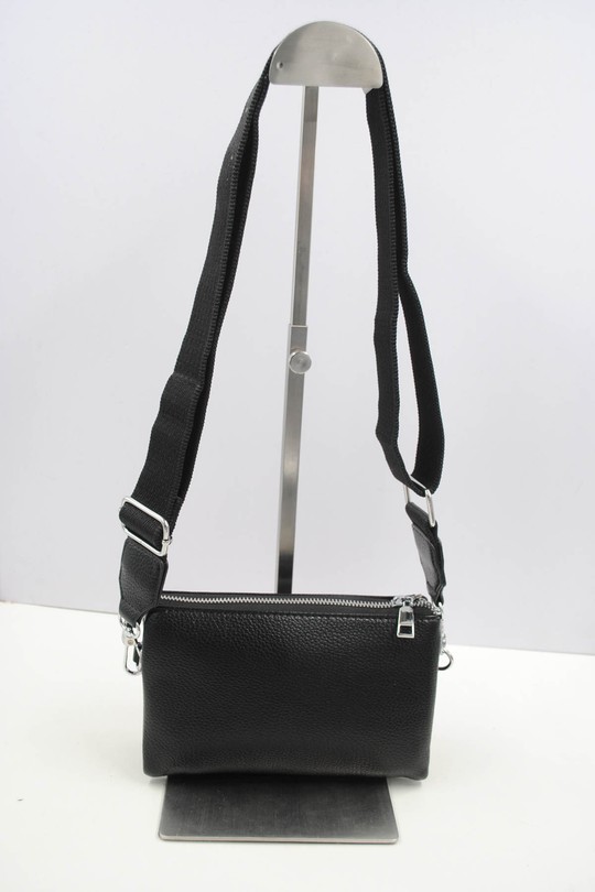 Sacs à bandoulière Maroquinerie Noir Systyle L-6008-35 Efashion Paris