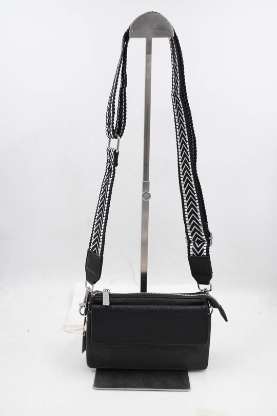 Sacs à bandoulière Maroquinerie Noir Systyle L-6008-35 Efashion Paris