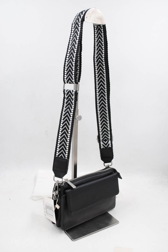 Sacs à bandoulière Maroquinerie Noir Systyle L-6008-35 Efashion Paris