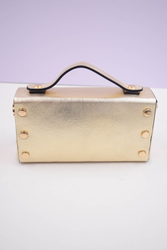 Sacs à main Maroquinerie Doré Systyle CUIR-IT-992-1-BRILLANT Efashion Paris