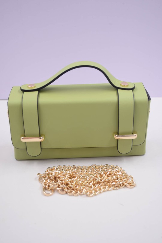 Sacs à main Maroquinerie Pistache Systyle CUIR-IT-992-2-LISSE Efashion Paris