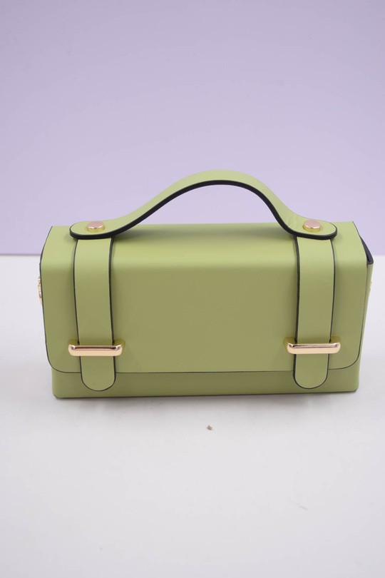 Sacs à main Maroquinerie Pistache Systyle CUIR-IT-992-2-LISSE Efashion Paris