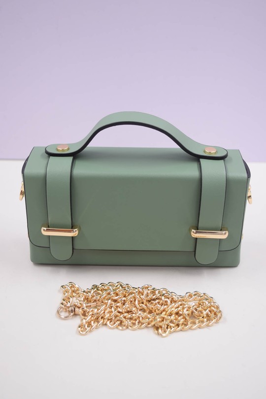 Sacs à main Maroquinerie Pistache Systyle CUIR-IT-992-2-LISSE Efashion Paris