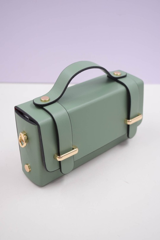 Sacs à main Maroquinerie Pistache Systyle CUIR-IT-992-2-LISSE Efashion Paris