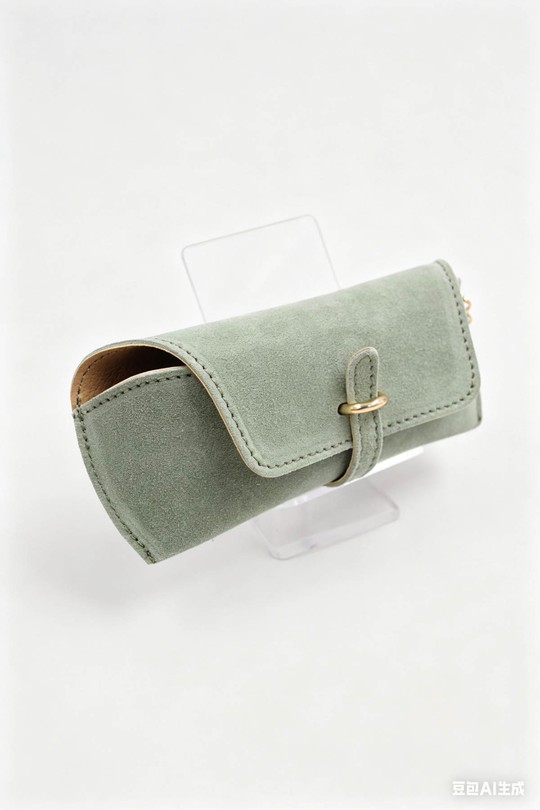 Petite maroquinerie Maroquinerie Vert clair Systyle CUIR-IT-991-3-CAMOCIO Efashion Paris