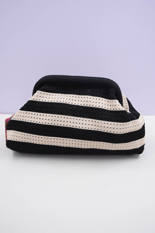 Sacs à bandoulière Maroquinerie Noir/Beige Systyle ZYL-21995-2 Efashion Paris