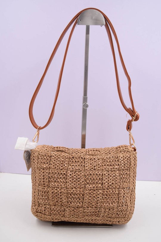 Sacs à bandoulière Maroquinerie Beige Systyle KKC-110 Efashion Paris