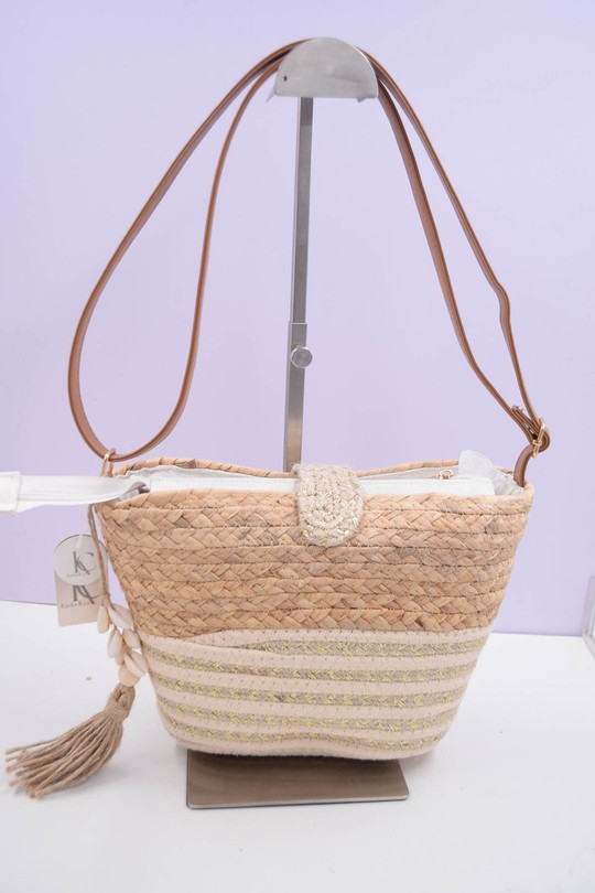 Sacs à bandoulière Maroquinerie Blanc Systyle KKC-138 Efashion Paris