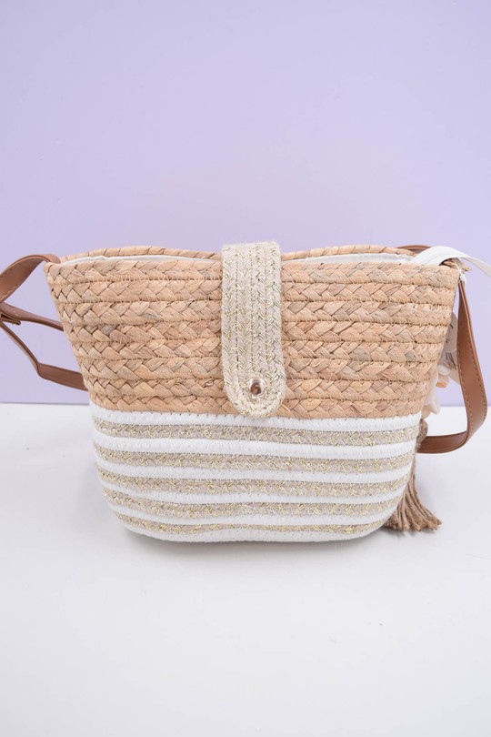 Sacs à bandoulière Maroquinerie Blanc Systyle KKC-138 Efashion Paris