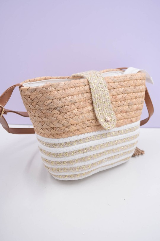 Sacs à bandoulière Maroquinerie Blanc Systyle KKC-138 Efashion Paris