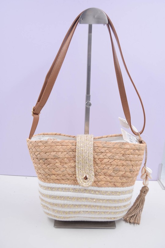 Sacs à bandoulière Maroquinerie Blanc Systyle KKC-138 Efashion Paris