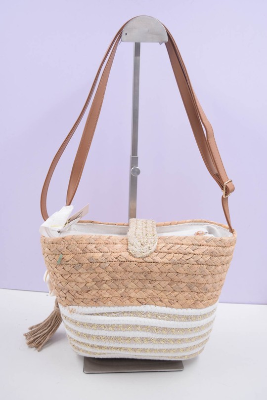 Sacs à bandoulière Maroquinerie Blanc Systyle KKC-138 Efashion Paris