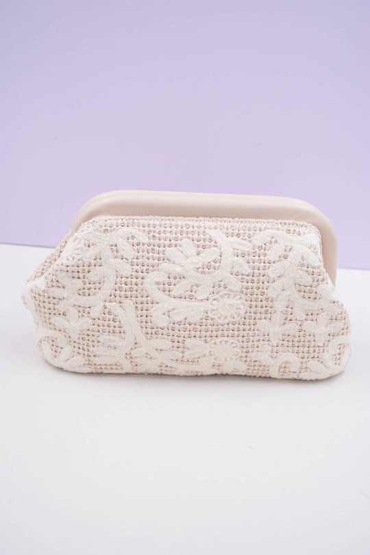 Pochettes Maroquinerie Beige Systyle 13025 Efashion Paris