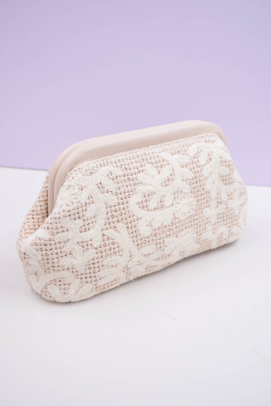 Pochettes Maroquinerie Beige Systyle 13025 Efashion Paris