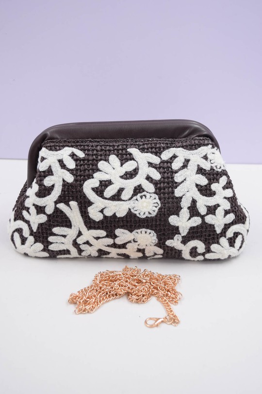 Pochettes Maroquinerie Beige Systyle 13025 Efashion Paris