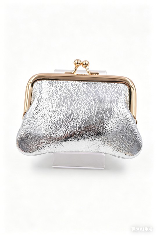 Petite maroquinerie Maroquinerie Argent Systyle CUIR-PM-090-1 BRILLANT Efashion Paris