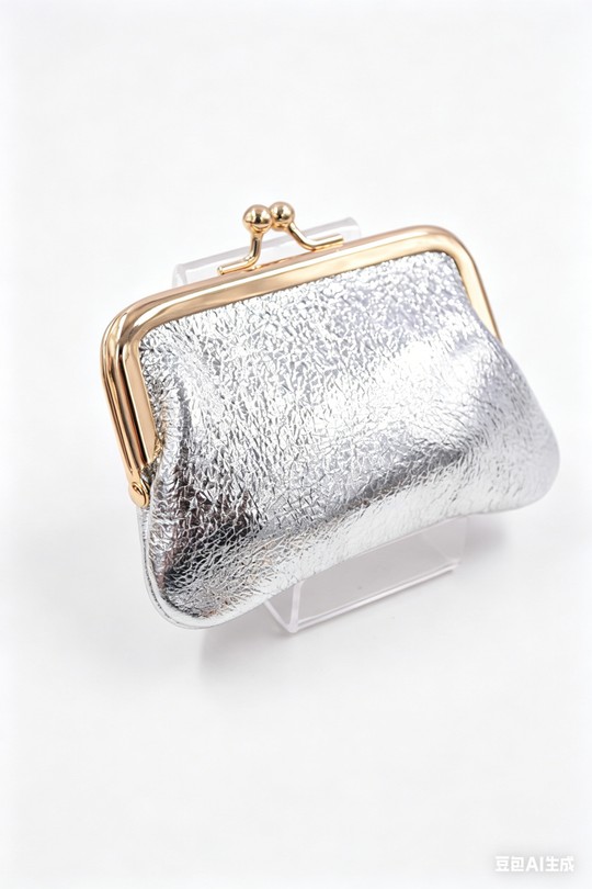 Petite maroquinerie Maroquinerie Argent Systyle CUIR-PM-090-1 BRILLANT Efashion Paris