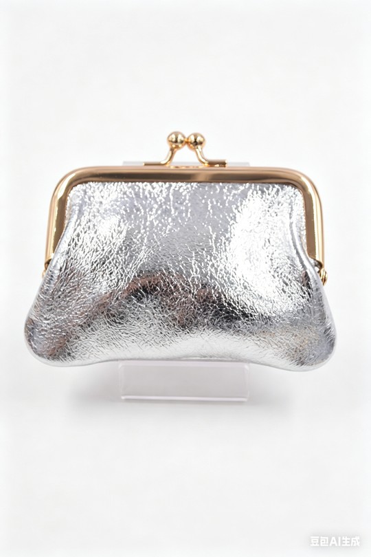 Petite maroquinerie Maroquinerie Argent Systyle CUIR-PM-090-1 BRILLANT Efashion Paris