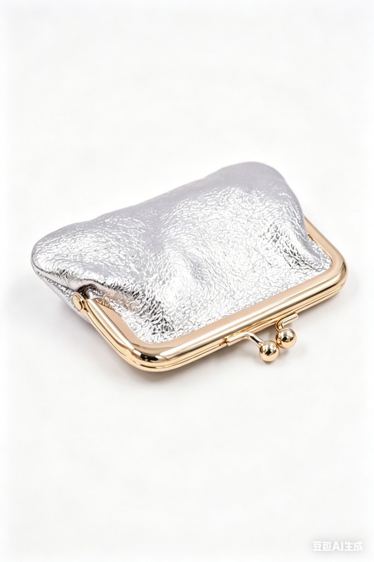 Petite maroquinerie Maroquinerie Argent Systyle CUIR-PM-090-1 BRILLANT Efashion Paris
