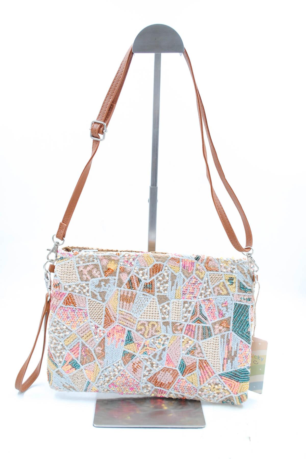 Sacs à bandoulière Maroquinerie Camel Systyle NB-5225 #c Efashion Paris