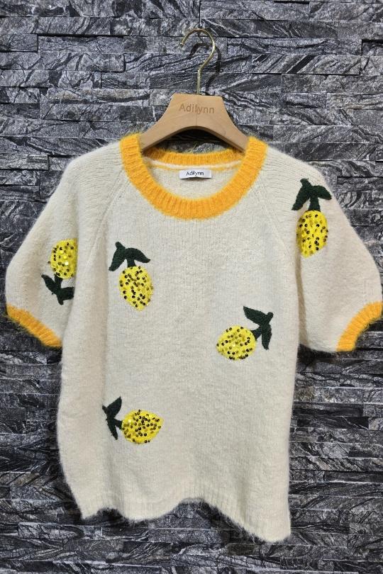 Pulls Femme Ecru Adilynn PT10043 Efashion Paris
