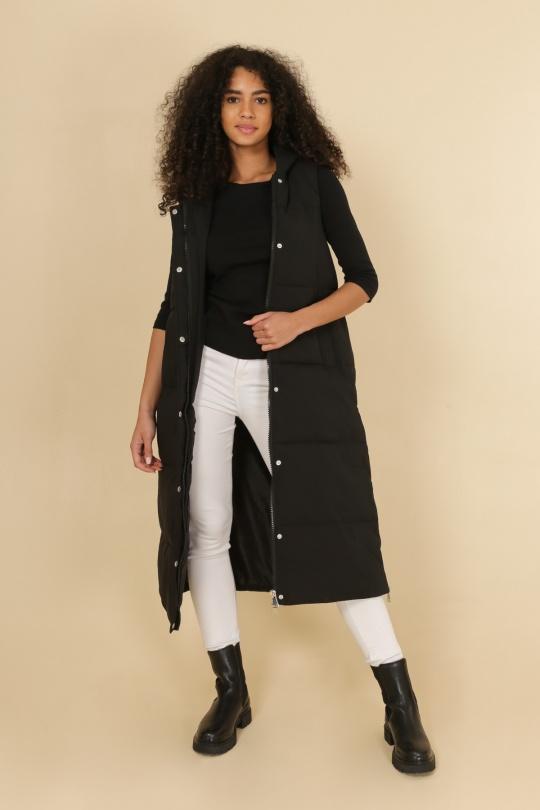 Doudounes Femme Noir GOLDEN DAYS GD6201 Efashion Paris