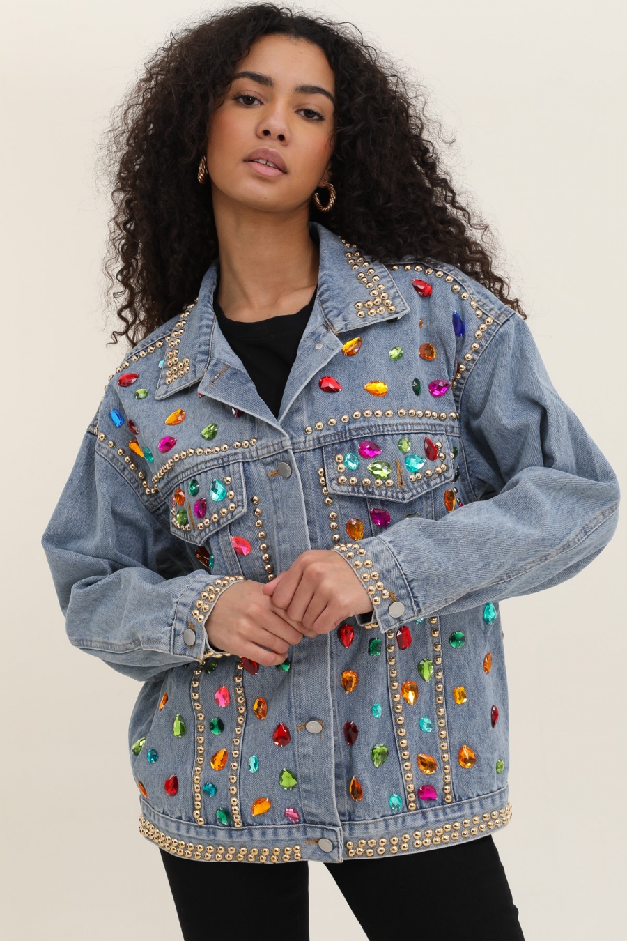 Giacche Donna Jean GOLDEN DAYS GD305 #c Efashion Paris