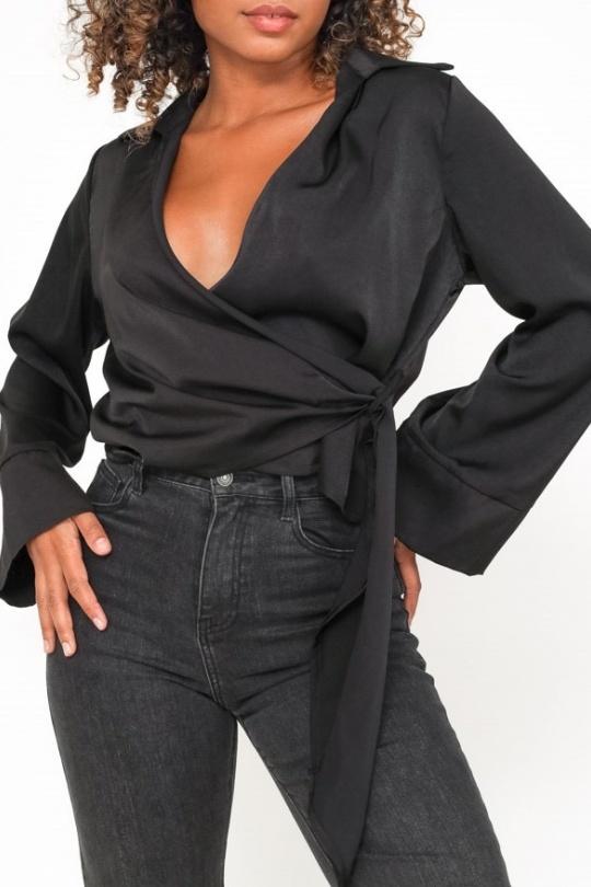 Tops Femme Vert d eau LUZABELLE LU8588 Efashion Paris