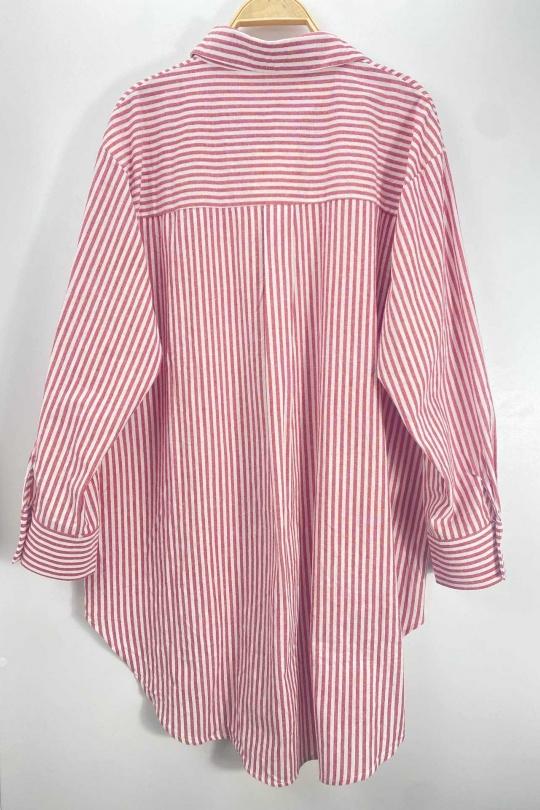 Chemises Femme Rouge LUZABELLE LU9740 Efashion Paris