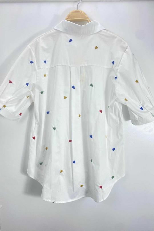 Chemises Femme Blanc LUZABELLE LU9734-3345 Efashion Paris