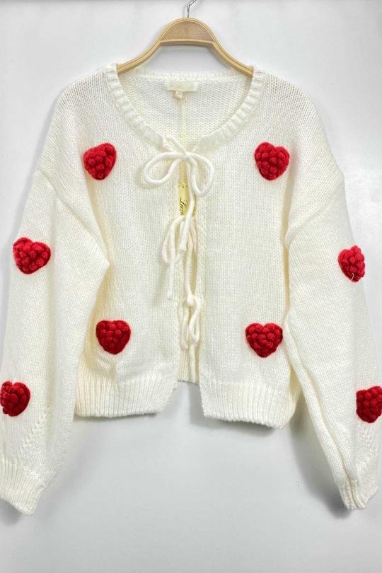 Gilets Femme Blanc LUZABELLE LU2433# Efashion Paris