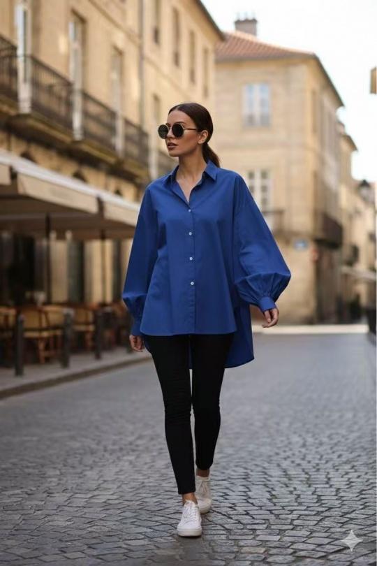 Chemises Femme Jaune LUZABELLE LU8516 Efashion Paris