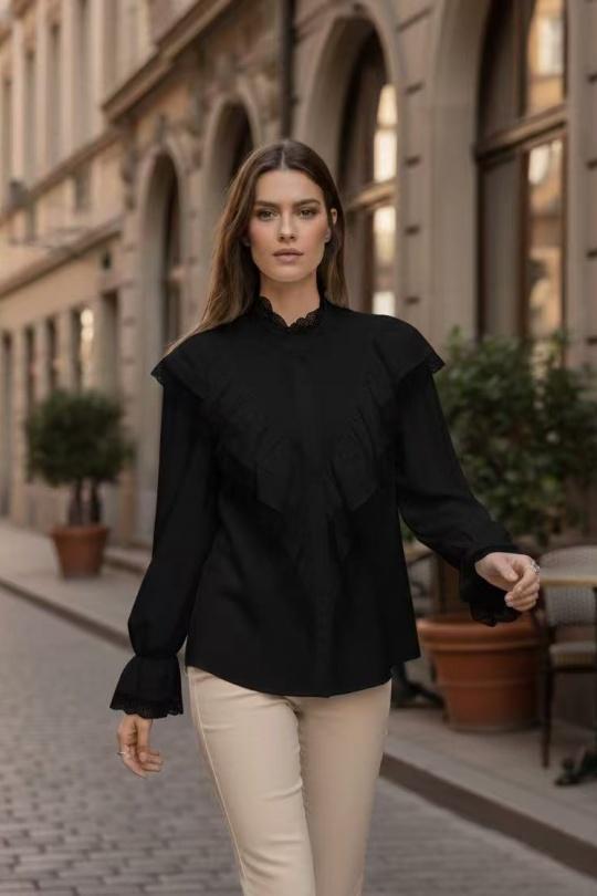 Chemises Femme Beige LUZABELLE LU8576 Efashion Paris