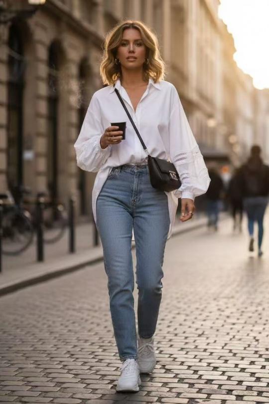 Chemises Femme Noir LUZABELLE LU8585 Efashion Paris