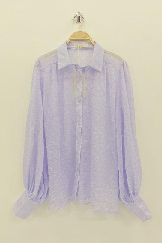 Chemises Femme Lilas LUZABELLE LU9609 Efashion Paris