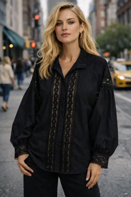 Chemises Femme Blanc LUZABELLE LU9610 Efashion Paris