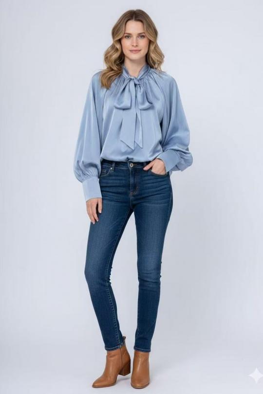 Blouses Femme Rose LUZABELLE LU9612 Efashion Paris