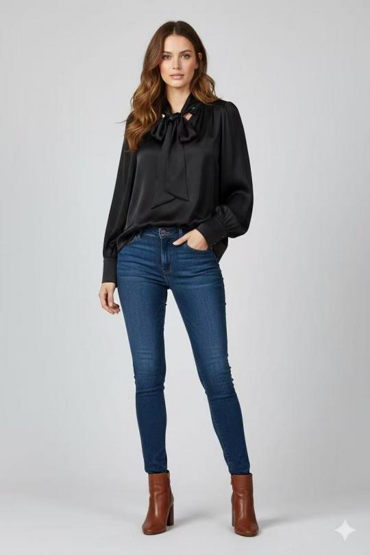 Blouses Femme Rose LUZABELLE LU9612 Efashion Paris