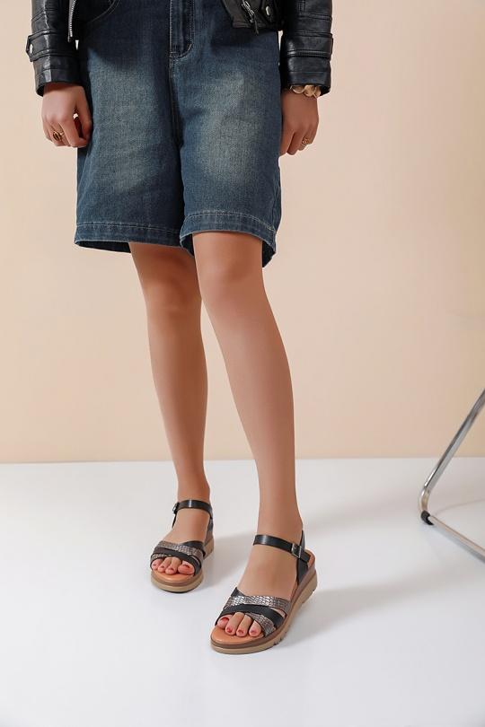 Zeppe Scarpe Black My Stories (Moow) SH6117 Efashion Paris