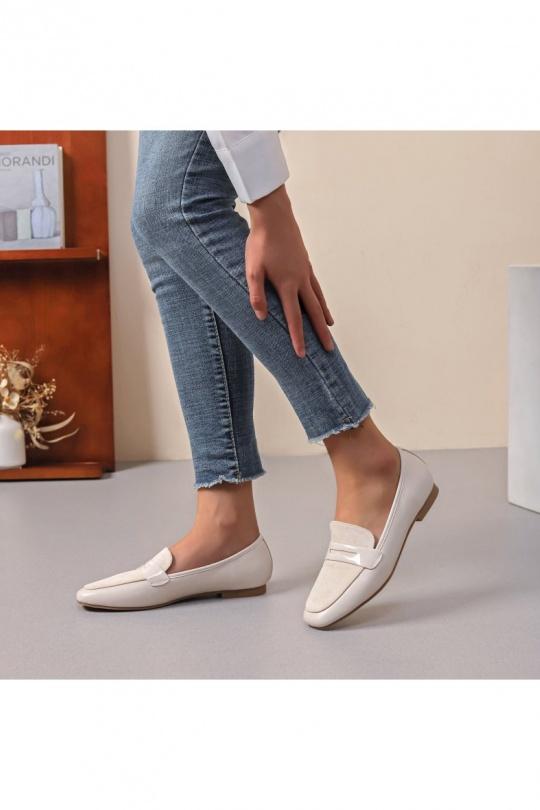 Mocassins Chaussures Beige My Stories (Moow) EP4424 Efashion Paris