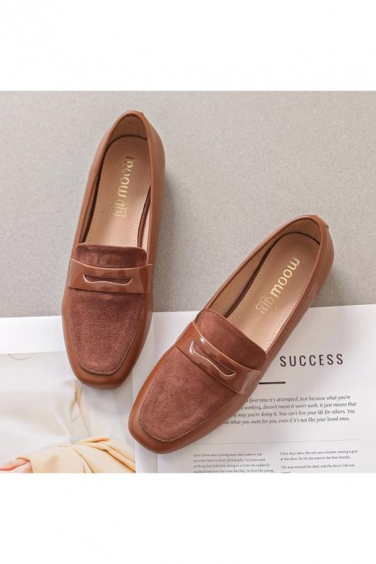 Mocassins Chaussures Beige My Stories (Moow) EP4424 Efashion Paris