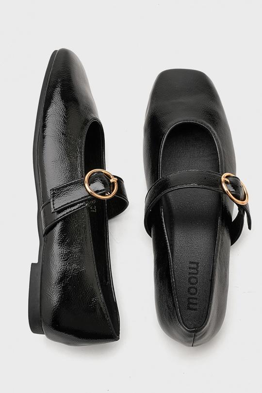 Ballerines Chaussures Noir My Stories (Moow) EP6086 Efashion Paris