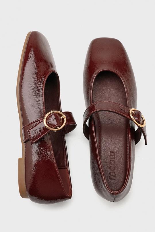 Ballerines Chaussures Noir My Stories (Moow) EP6086 Efashion Paris