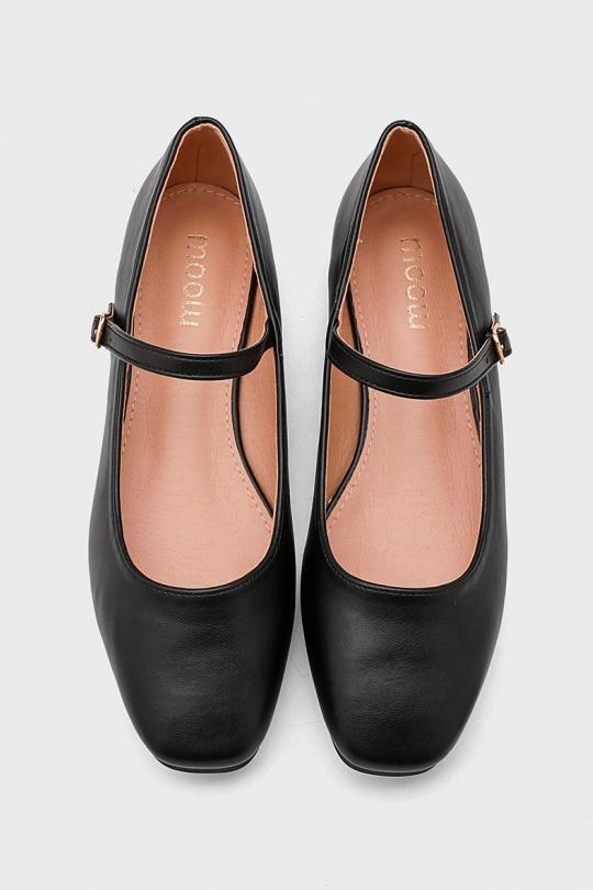 Ballerines Chaussures Noir My Stories (Moow) EP6087 Efashion Paris