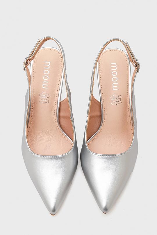 Escarpins Chaussures Argent My Stories (Moow) EV6102A Efashion Paris