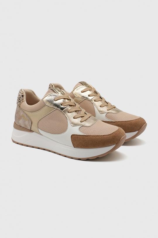 Baskets Chaussures Or My Stories (Moow) KP6077 Efashion Paris