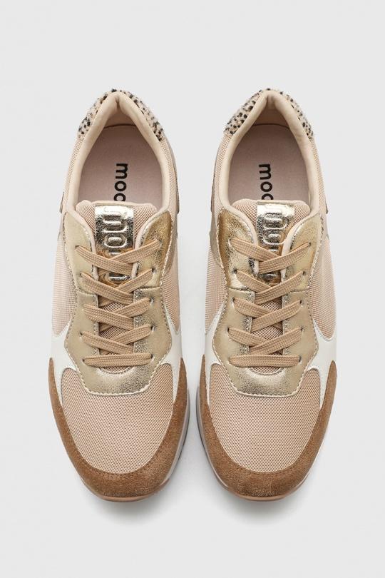 Baskets Chaussures Or My Stories (Moow) KP6077 Efashion Paris