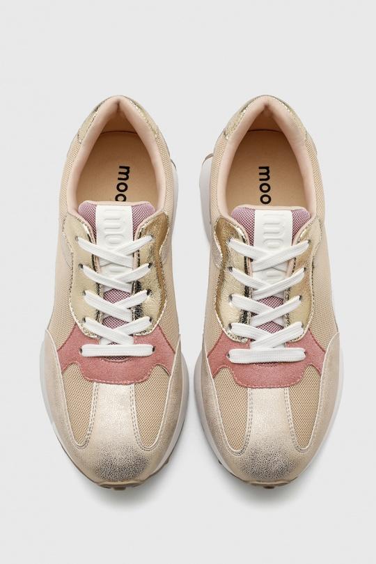 Baskets Chaussures Kaki My Stories (Moow) KP6084 Efashion Paris